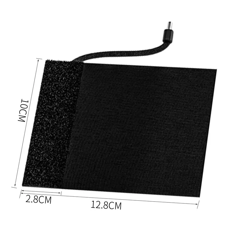 

12V Motorbike Intelligent Temperature Control 3-Speed Velcro Electric Handlebar Set Heated Handlebar Pad