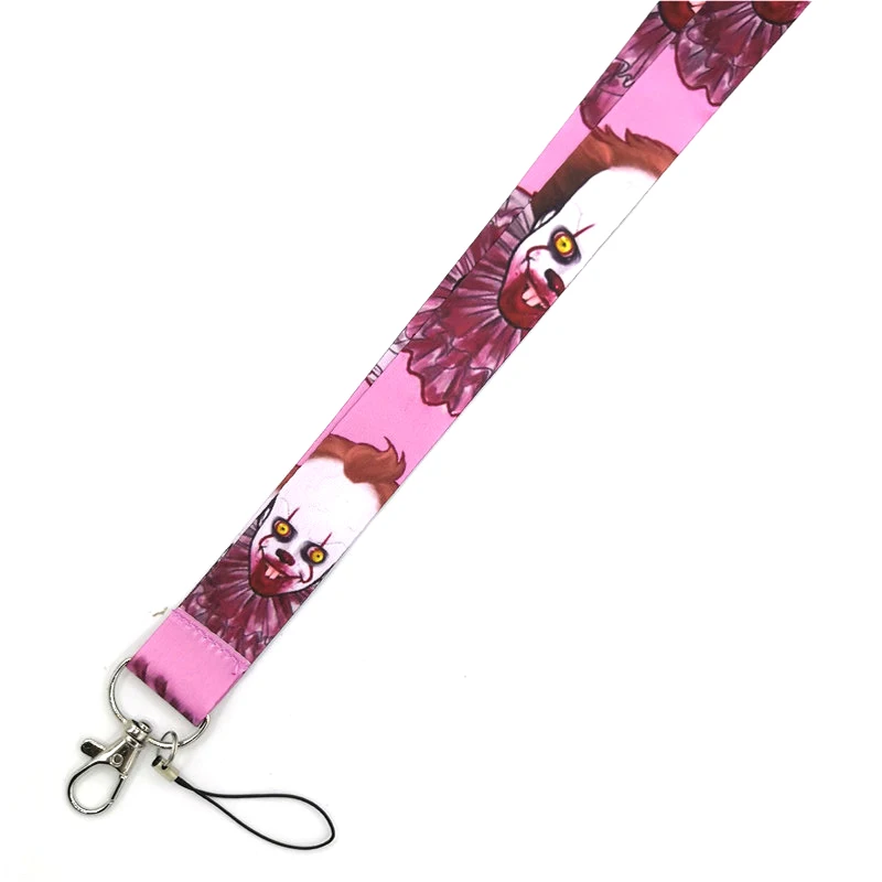 Стивен Кинг это haloween 90s мультфильм Забавный винтажный шейный ремень Lanyards ID значок держатель для карт брелок мобильный телефон ремень подарок