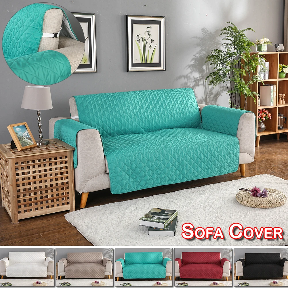 Водонепроницаемый защитный чехол для дивана с защитой от грязи стеганый диван