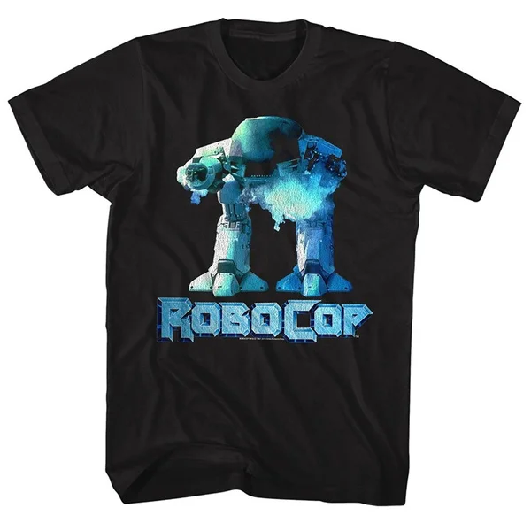 

Robocop Men's Robot Slim Fit T-ShirtLarge Black