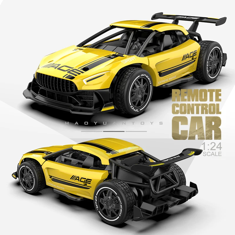 

1:24 High Speed Drift Racing RC Cars 2.4G 4WD Electronic Off Road Car Radio Remote Control Vehicle Toys For Children