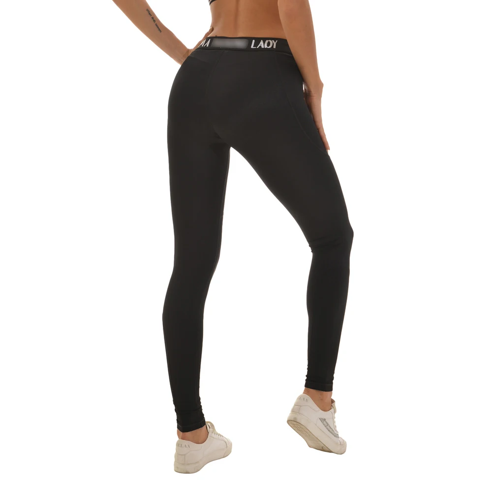 Рисунок 4 - Женские черные длинные спортивные штаны для тренировок