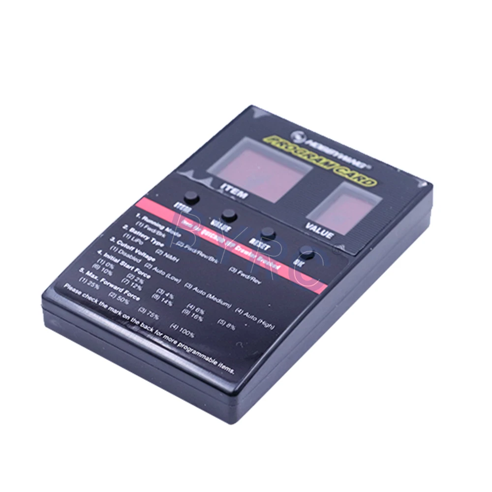 Водонепроницаемый Матовый контроллер скорости ESC Hobbywing quirun 1080 80A с программной