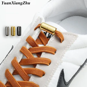 Новинка; Обувь на плоской подошве с эластичной резинкой блокировки шнурки без завязок; Шнурки специальные креативная Пижама для детей и взрослых, унисекс шнурки для кроссовок быстро ленивые шнурки строки