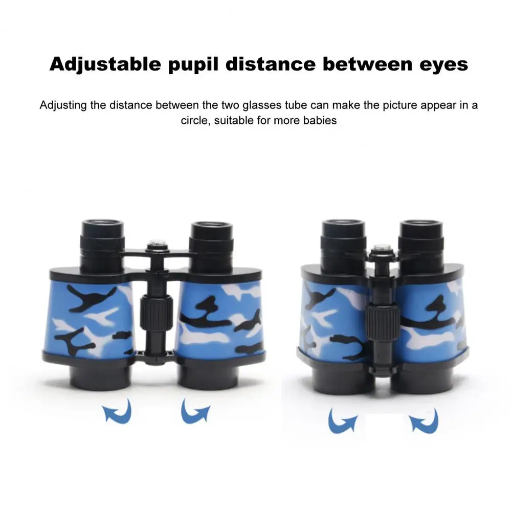 

Telescope Toy High Definition Hanging Rope Premium Texture Camouflage Telescope Binoculars Toy for Student