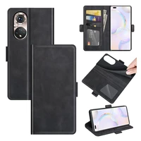 guexiwei leather case for huawei honor 50 pro stand wallet magnetic cover for honor 50pro card slot phone bag holder back fundas