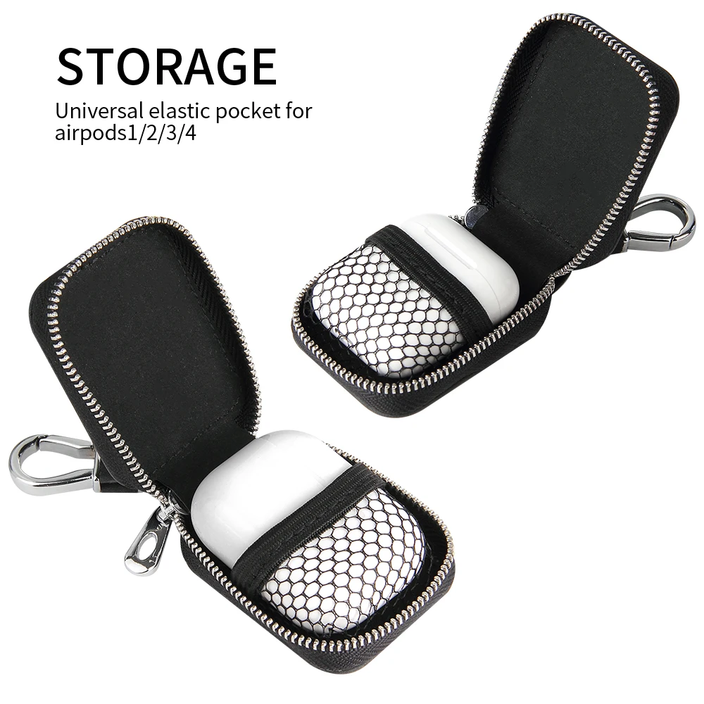 new style 100 genuine leather cover for air pods cases wireless earphone case for samsung galaxy buds universal headset bag free global shipping