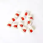 Термостойкий нейлоновый вкладыш для медленной плиты 20 шт., мешок для запекания индейки для приготовления пищи, среднего размера, мешок для духовки, вкладыши для выпечки