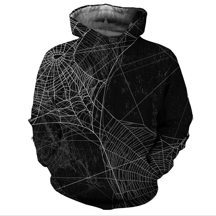 

Настоящий американский размер паутина высокого качества 3D сублимационной печати худи, толстовка, Большие размеры 5xl 6xl