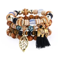 new national style bracelet bohemia multi layer beaded bracelet scenic spot bracelet for women creative color jewelry present