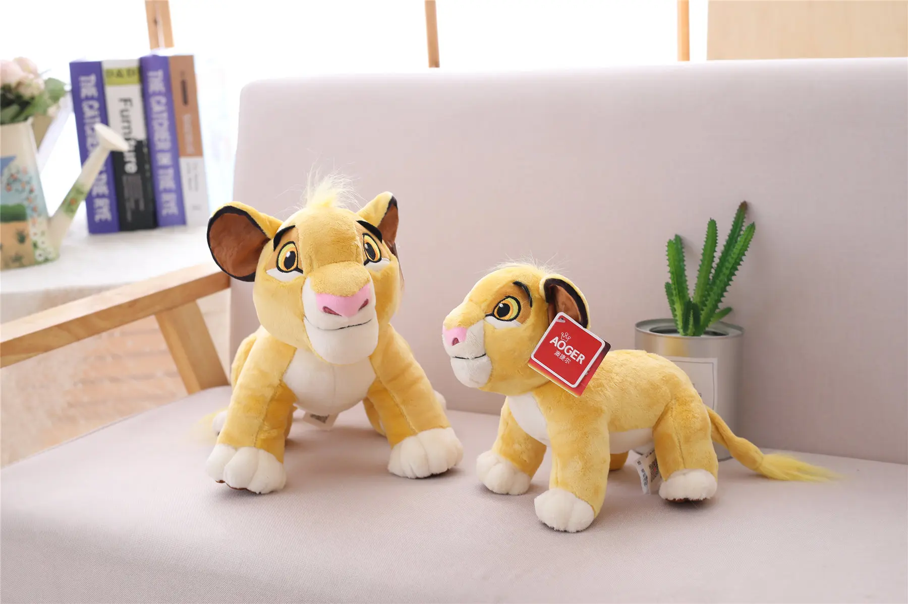 Милый Simba Король Лев Плюшевые игрушки Kawaii мышь аниме фильм Мягкие чучело куклы игрушки для детей девочка подарок на день рождения