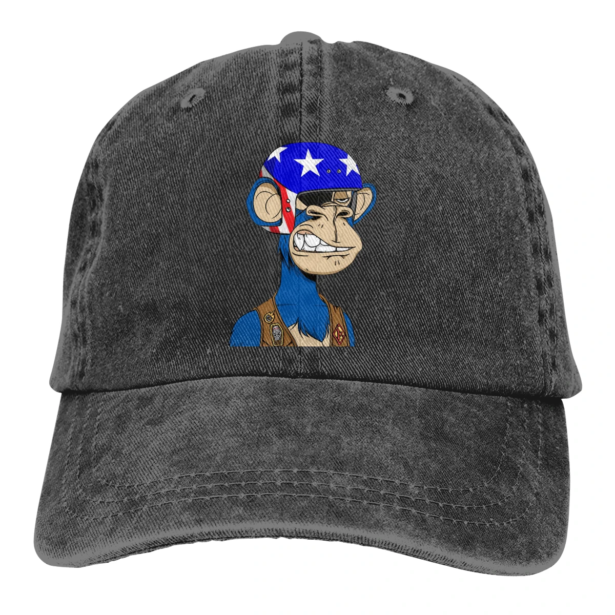 

Bored Ape Yacht Club NFT The Baseball Cap Peaked capt Sport Unisex Outdoor Custom BAYC NTF Hats