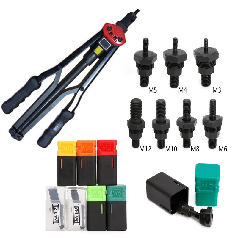 Клепальный пистолет часть Резьбовая оправка Замена для ручной гайки заклепки
