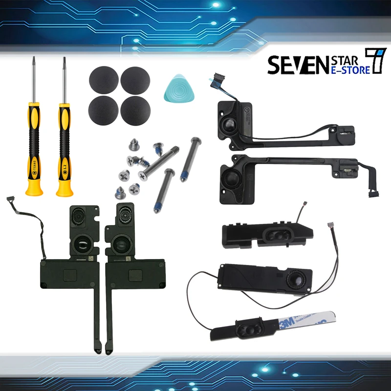 

Набор сменных левых и правых динамиков GOUZI для Macbook Pro 13 дюймов A1278 Retina 13 дюймов 15 дюймов A1398 A1425 A1502