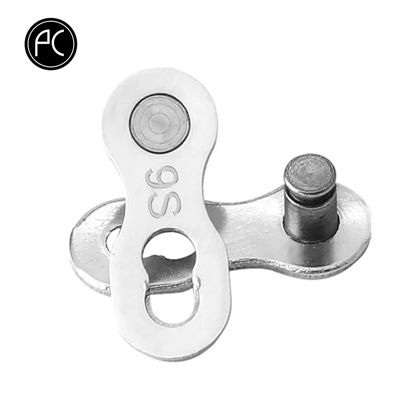 PCycling велосипедная цепь с покрытием скорости волшебная Пряжка для горного