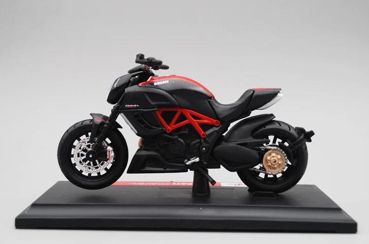 Maisto 1/18 1:18 Масштаб Ducati Diavel карбоновые Мотоциклы мотоциклы литье под давлением