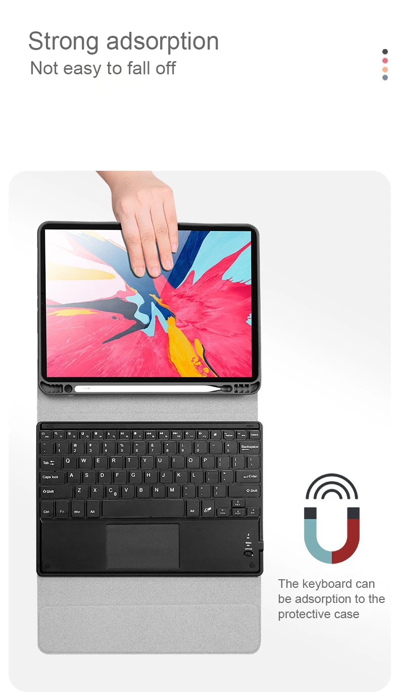 Для iPad Pro 11 12 9 2020 10 5 чехол с держателем для карандашей умный 2 Air 3 2019 сенсорной