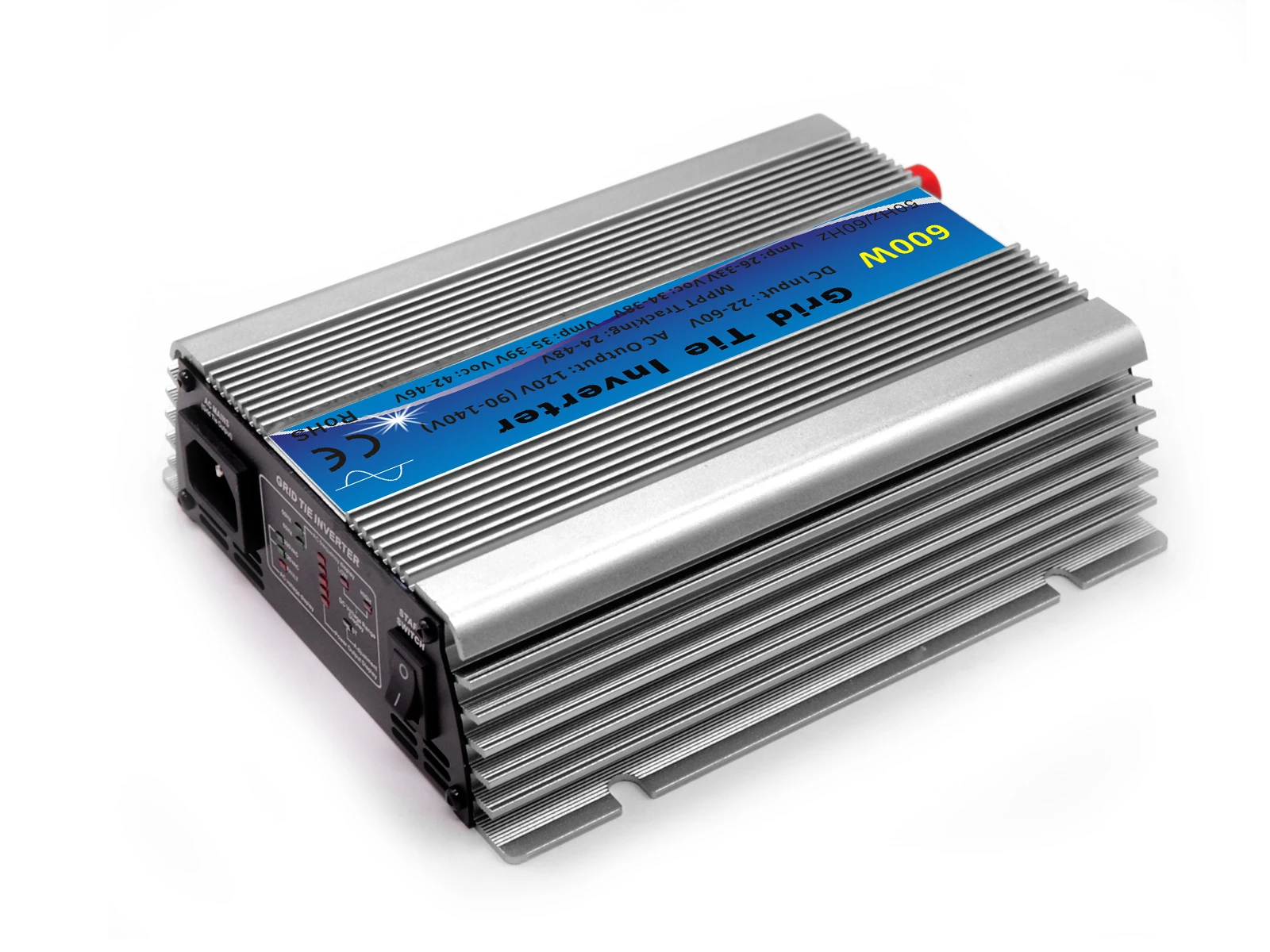 MPPT 600W микро сетевой Инвертор 30V 36V Панель 72 ячеек функция чистая синусоида на
