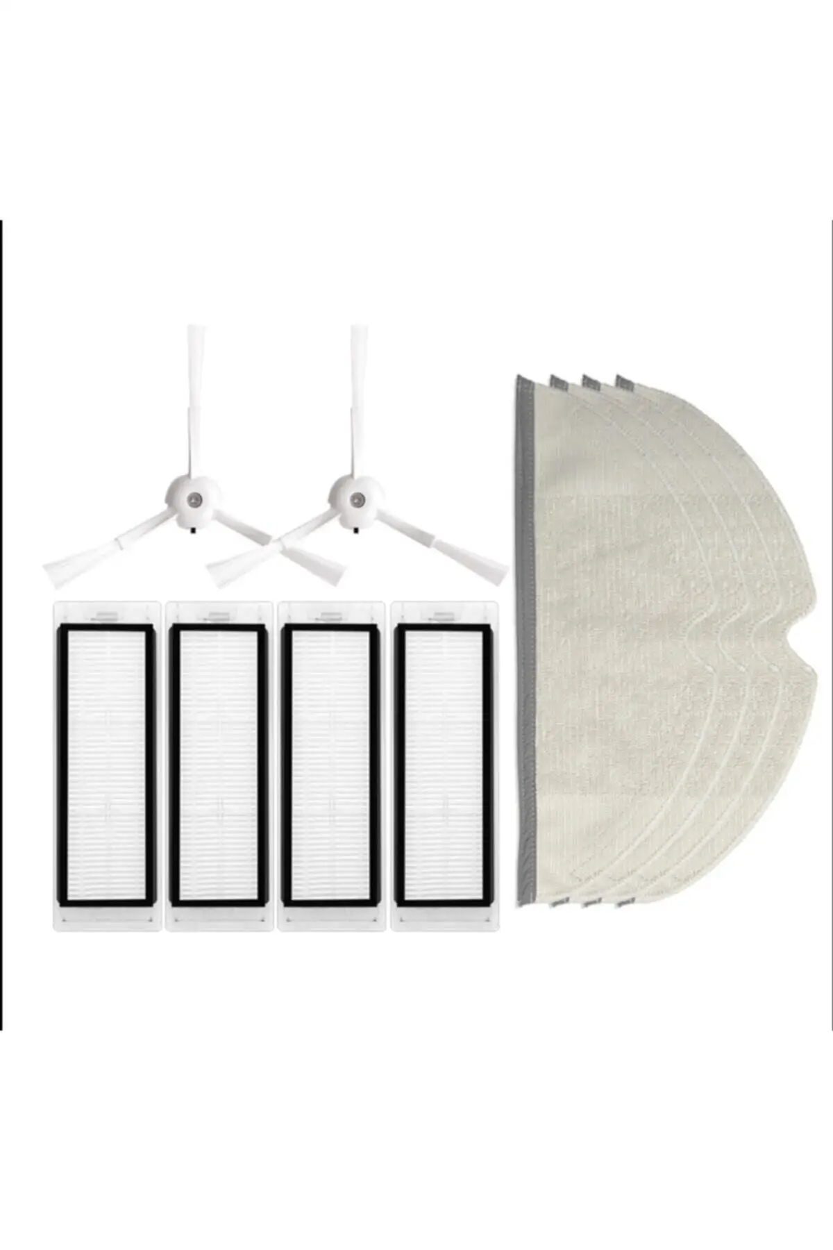 

MHK Parts Toys Xiaomi Roborock S5 Max Robot Compatible Mop + hepa Filter + side Brush