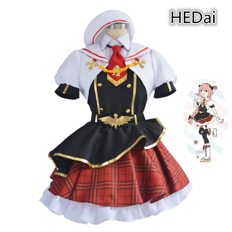 Fate Grand для сабля Astolfo Idol хит одежда костюмированной вечеринки Костюм Верхняя