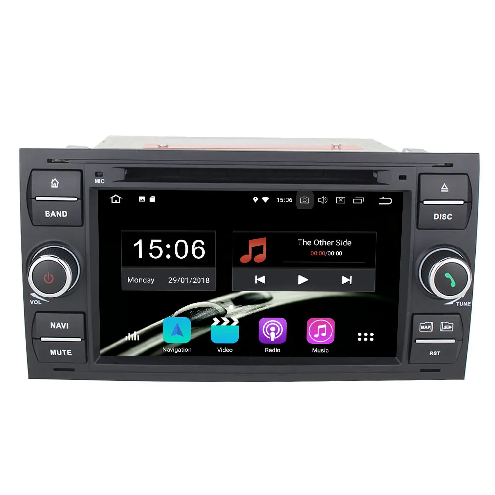 6 ядер 4 Гб ОЗУ 64 ПЗУ Android 9 0 GPS Автомобильный Радио плеер стерео для Ford