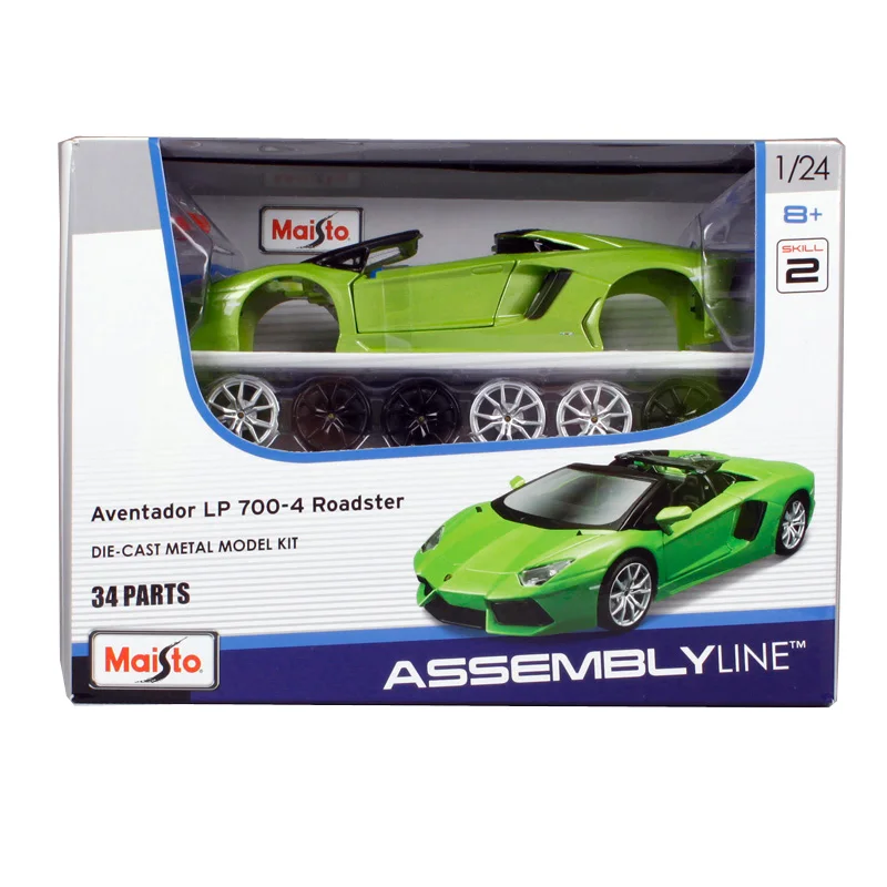 Модель автомобиля родстер Maisto 1:24 Lamorghini ventuador LP 700-4 в сборе литая под давлением
