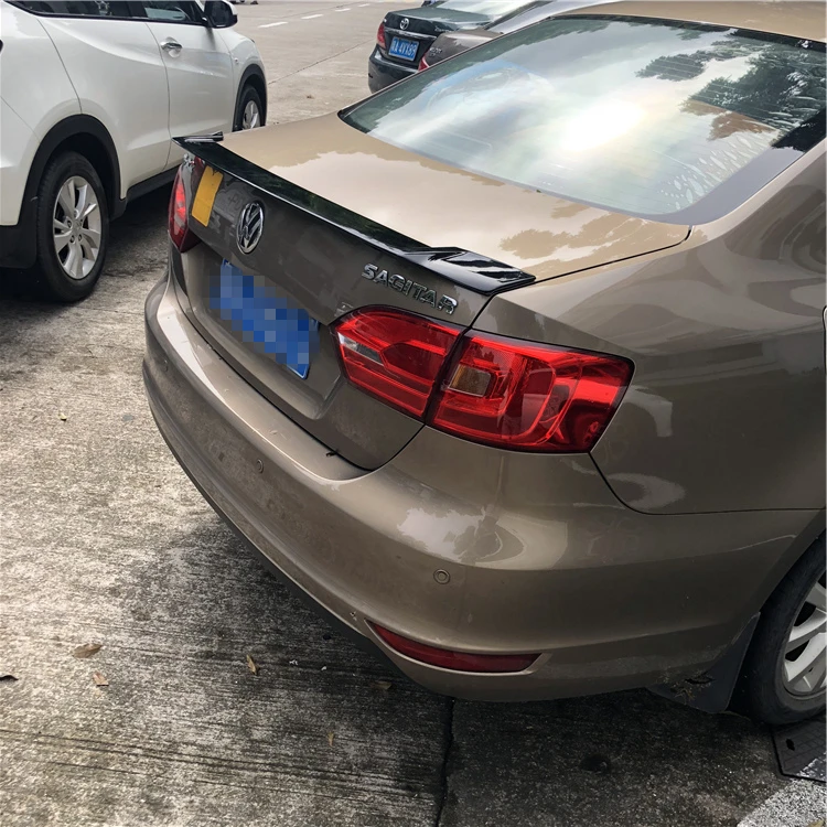 Спойлер для Volkswagen Jetta 2013-2018 спойлер Sagitar высокого качества из АБС-пластика заднее
