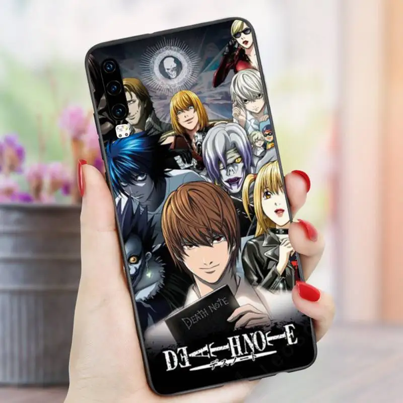 

Death Note Ryuk kira Phone Case For Huawei P9 P10 P20 P30 Pro Lite smart Mate 10 Lite 20 Y5 Y6 Y7 2018 2019