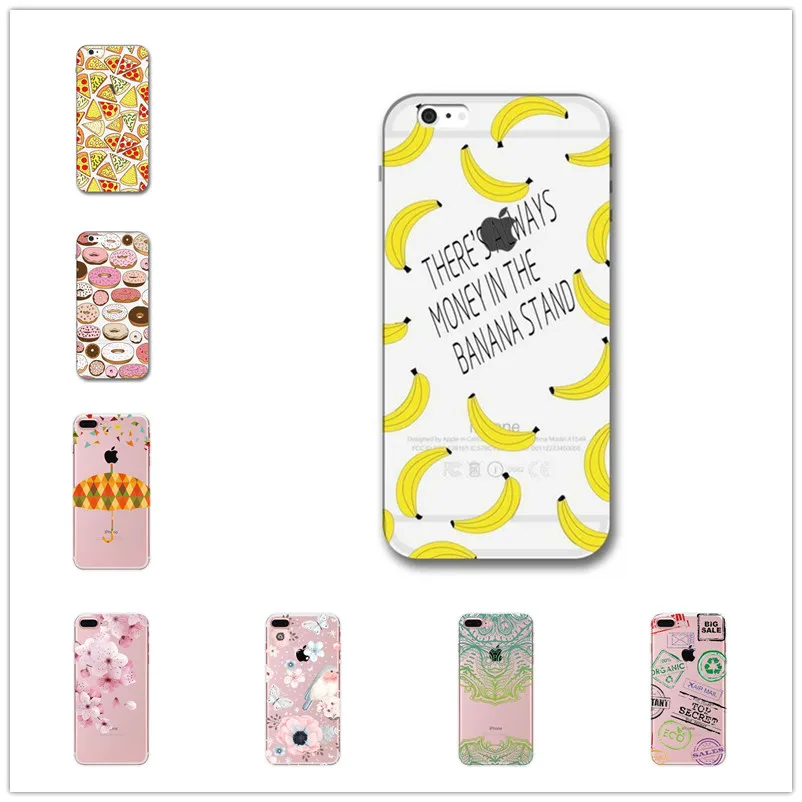Для iPhone 5 5S SE 6 6S X XR XS Max чехол для 7 8 Plus Fundas ультра тонкий прозрачный мягкий