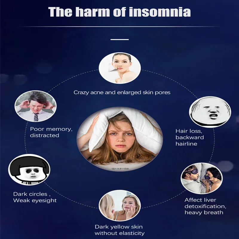 

60pill Sleeping Pills Strength Melatonin Help Improve Sleep Night Time Aid Fast Dissolve Dietary Supplement Promotes Relaxation