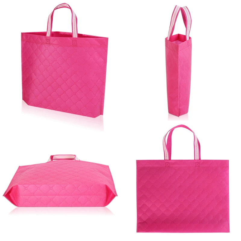 Новая простая Женская Нетканая сумка для покупок многоразовая Экологически