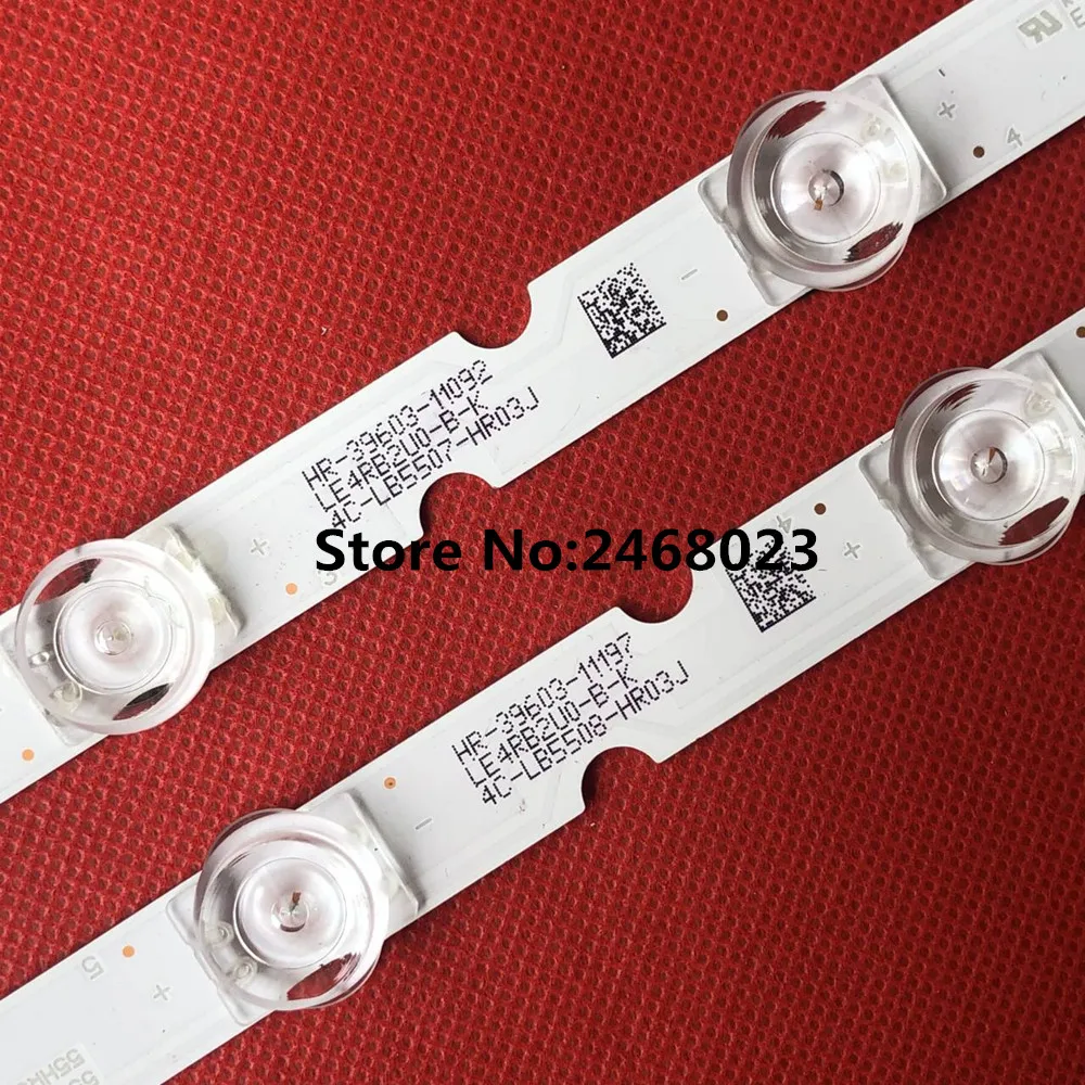 4 шт./компл. светодиодный Подсветка лампы Газа для TCL 55F6 55L2 4C LB5508 HR03J 55HR330M07B2/08A2