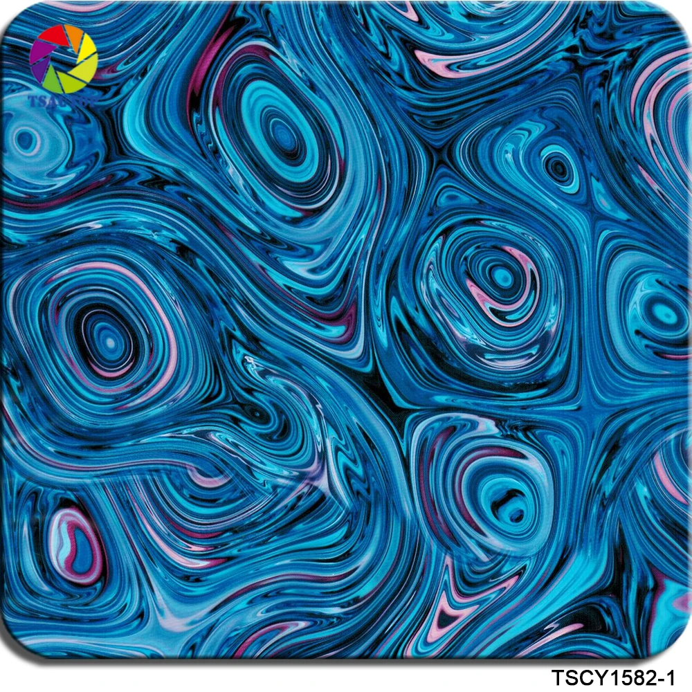 

Free shipping TSAUTOP 0.5m x 2m/10m Immersion Printing DIY Hydrographics Foil Water Transfer Print Liquid Print Film WDF1582-1