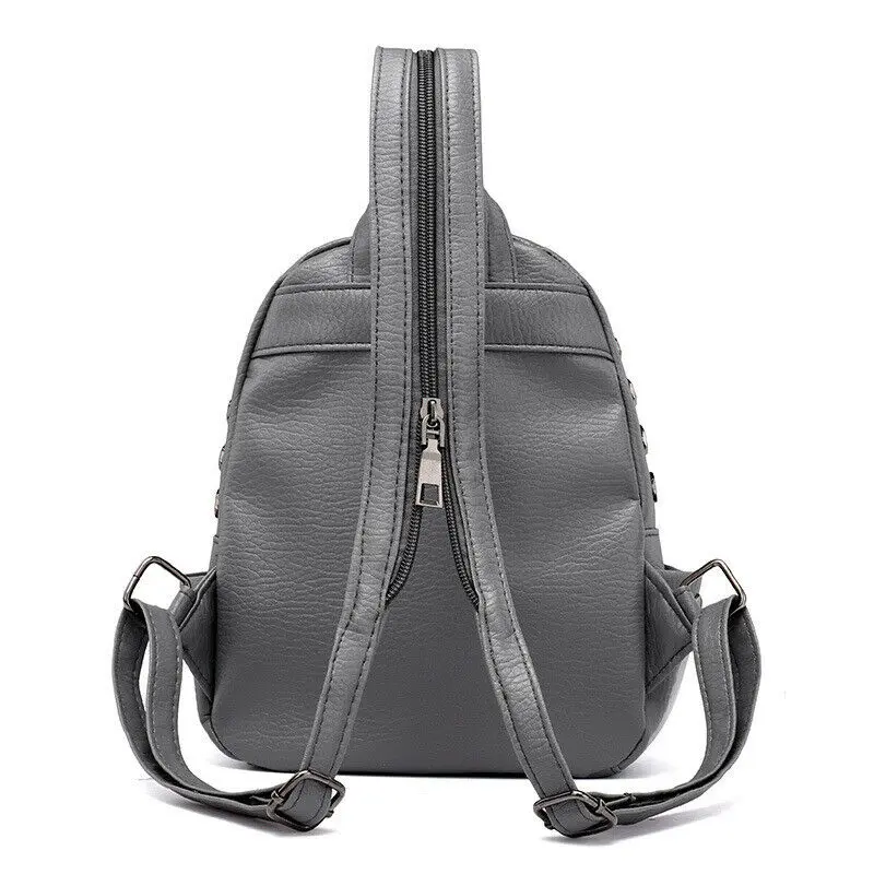 

Fashion Women Backpack Girls Ladies Street Backpack Travel Shoulder Bag PU Leather Rucksack Handbag