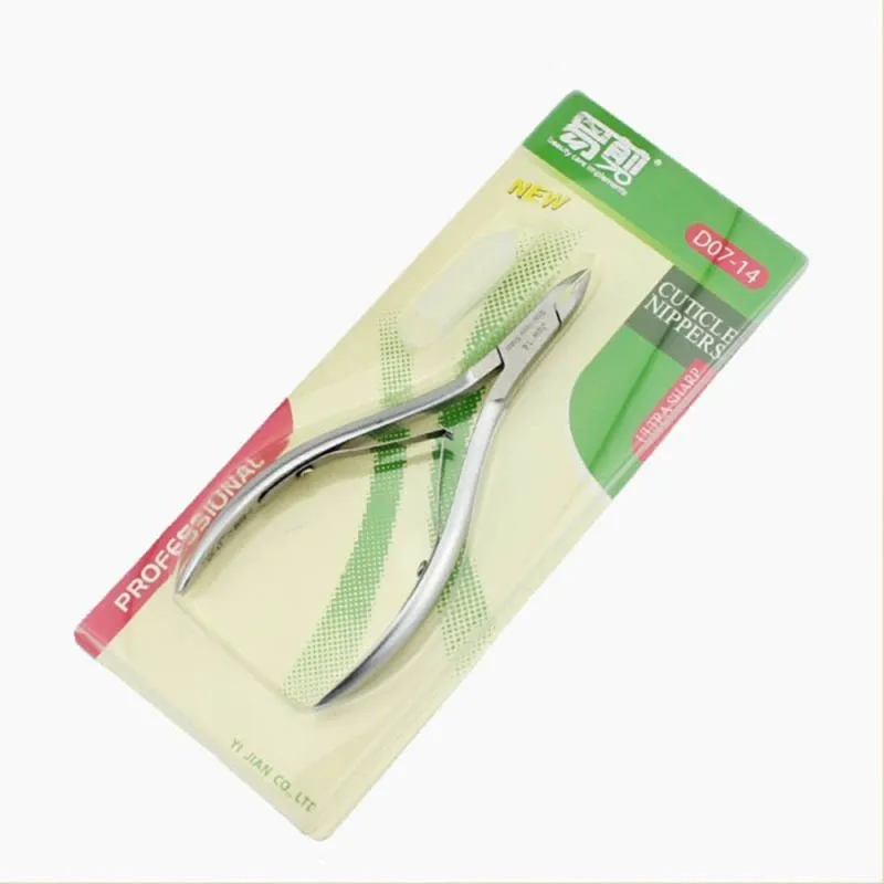 

1 Piece Top Quality Stainless Steel Professional Salon Nail Cuticle Scissors Nail Tools For Trim Dead Skin