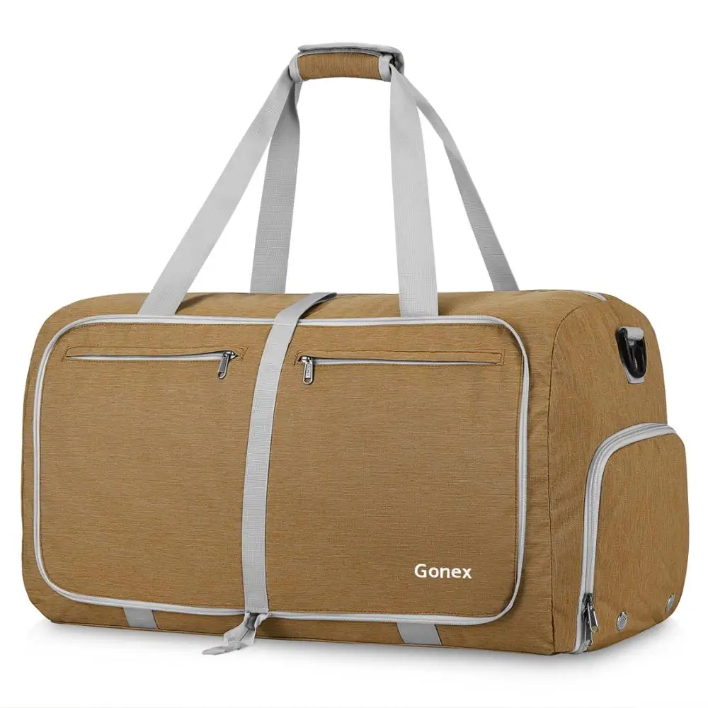 Дорожные спортивные сумки для мужчин модный большой чемодан из полиэстера