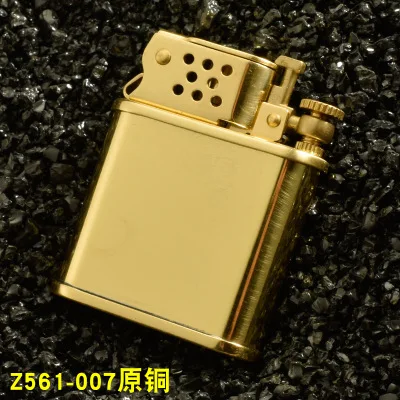

Outdoor Zorro Flint Lighter Retro Pure Copper Kerosene Gasoline Cigarette Cigar Lighter Metal Windproof Gadgets For Man Gifts