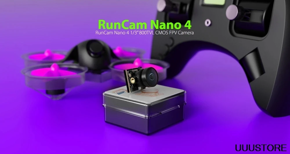RunCam Nano 4 Камера 1/3 &quotCMOS 800TVL 2 1 мм (M8) FOV 155 градусов NTSC PAL FPV для скоростного