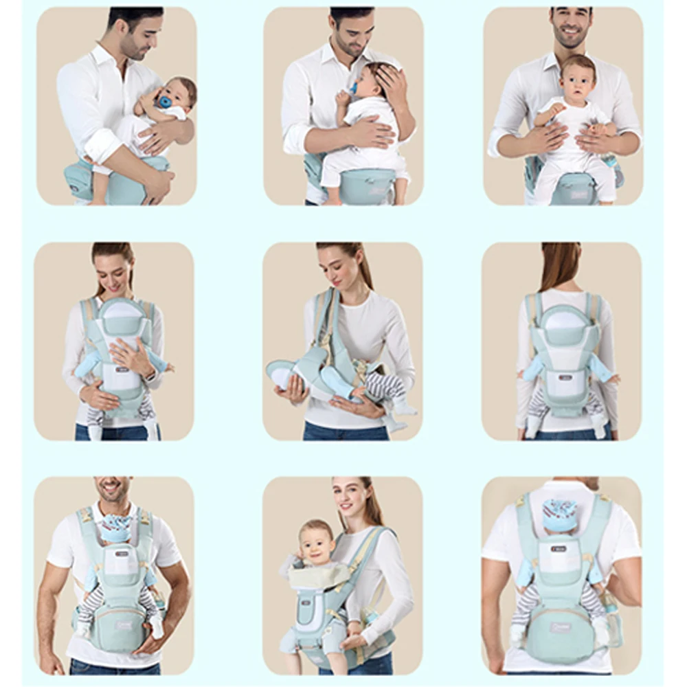 Эргономичный рюкзак кенгуру для новорожденных Детский путешествий 0 36