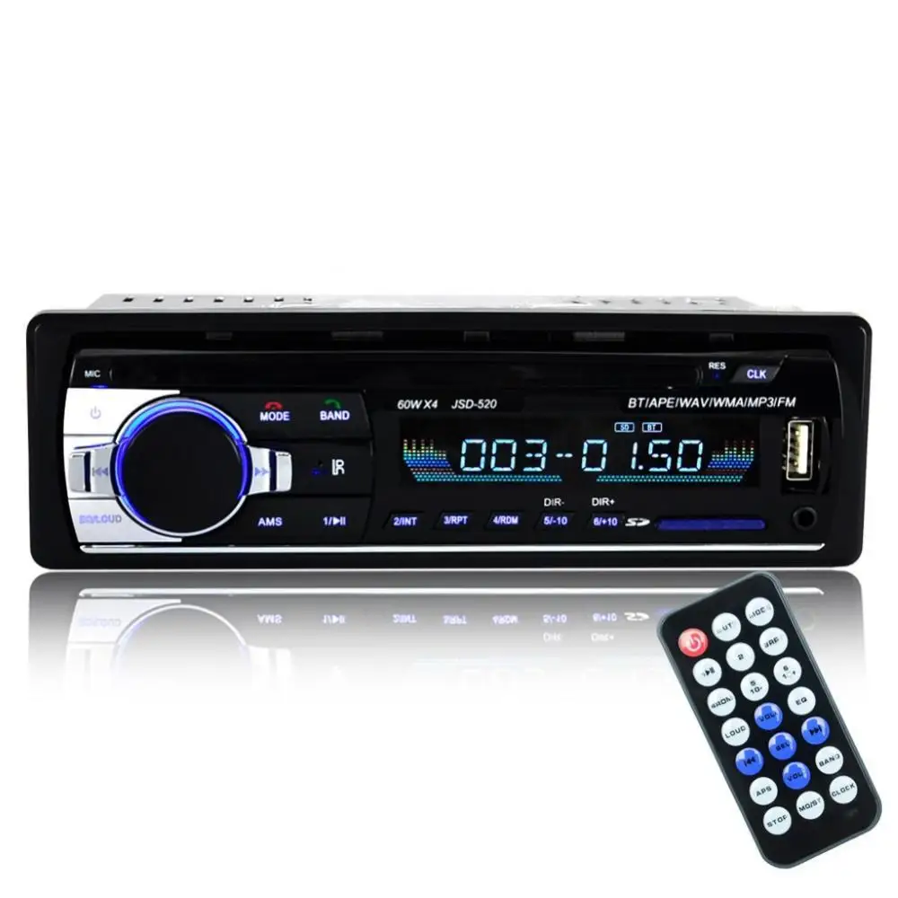 U-диск Bluetooth MP3-плеер Автомобильный MP3 стерео аудио FM-радио USB музыкальный плеер с