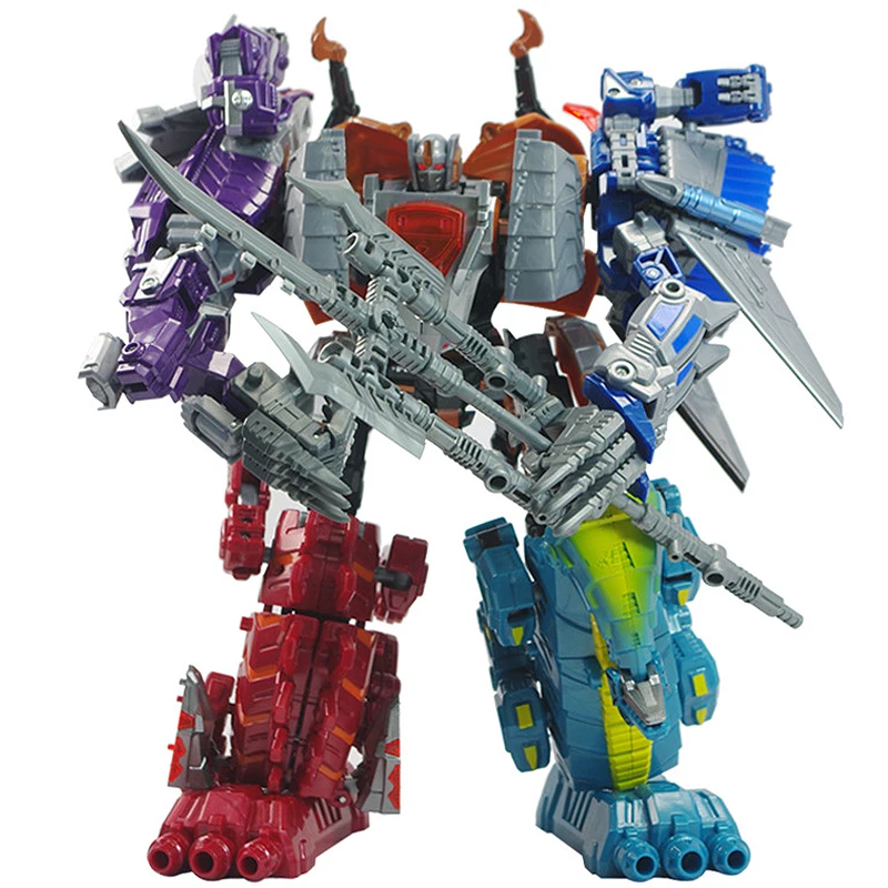 Динозавров роботов трансформатор игрушечные модели динозавров робот игрушка