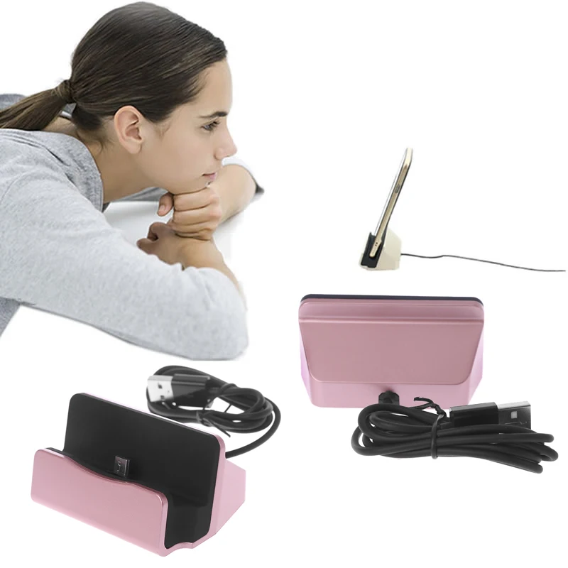 Настольное зарядное устройство подставка Док станция синхронизация зарядный