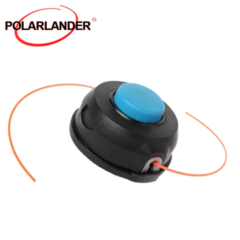 Синий черный T25 пластиковая газонокосилка 2 оранжевые соломенные веревки Высокое