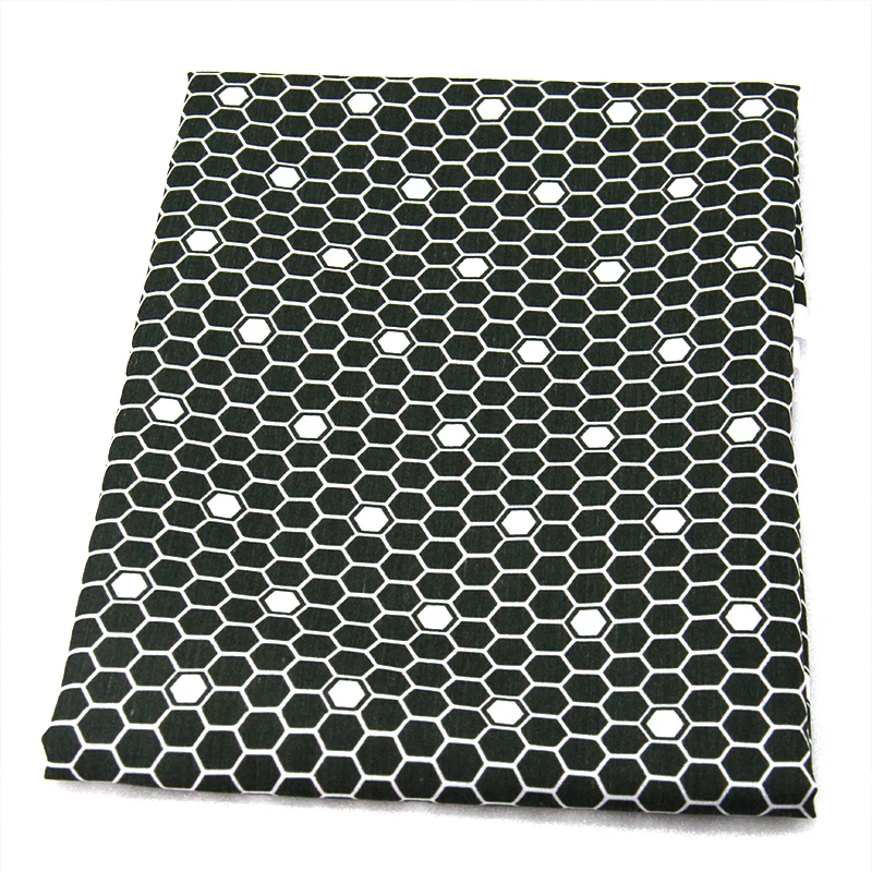 Сотовая пчела шестигранная 50*145 см 100% чистый хлопок или полиэстер хлопковый