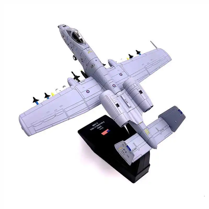 Gulf war tank killer a-10 fighter attack plane A10 military aircraft model 1/100 | Игрушки и хобби