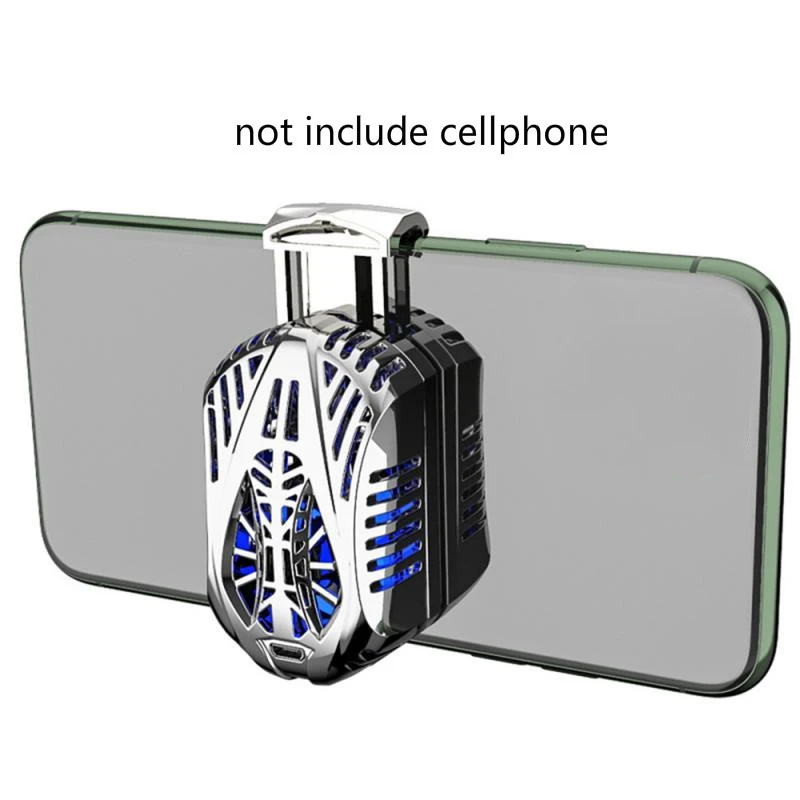 

Mobile Phone Radiator Phone Cooling Fan Drop Temperature Case Cold Wind Handle Fan for CellPhone Cooler