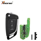 Пульт дистанционного управления Xhorse VVDI2 XKKF03EN, 3 кнопки, 5 шт.лот