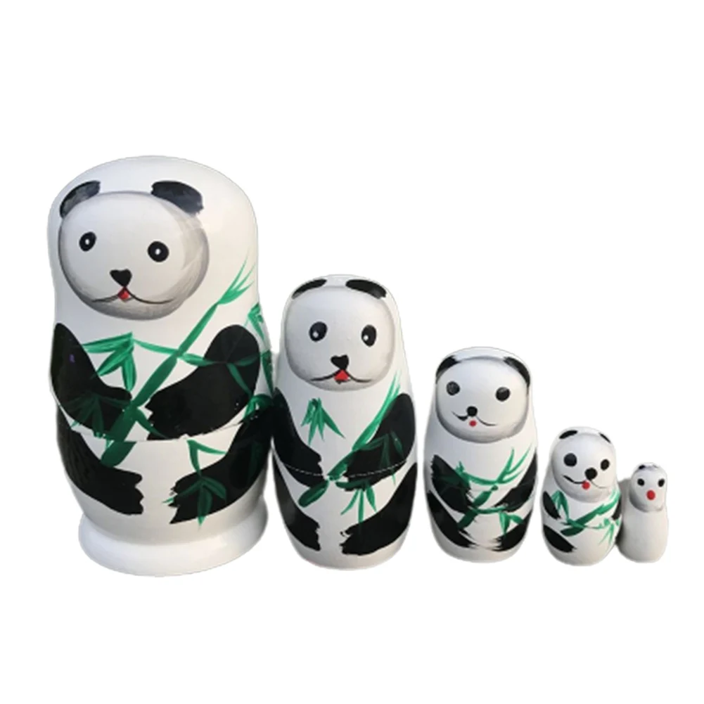 1 набор деревянные детские игрушки русские куклы матрешки для детей