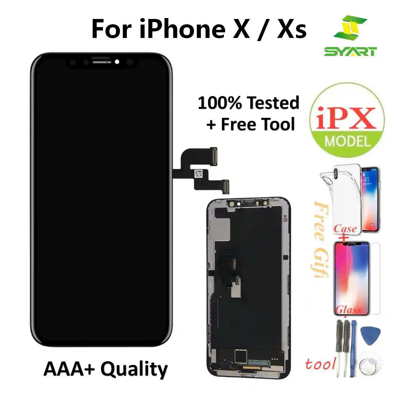 Для iPhone X XS 11 OLED ЖК дисплей сенсорный экран дигитайзер сборка Замена для Max XR