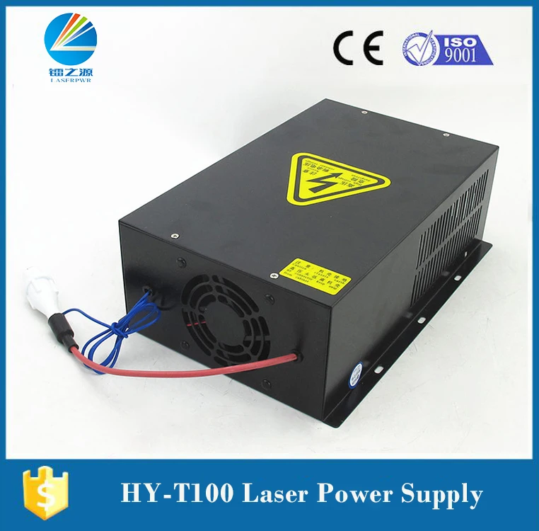 

T100 80-100W laser machine power supply for different brands of laser tubo